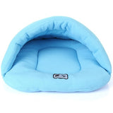 Beds Winter Warm Pet Heated Mat Small Dog Puppy Kennel House for Cats Sleeping Bag Nest Cave Bed