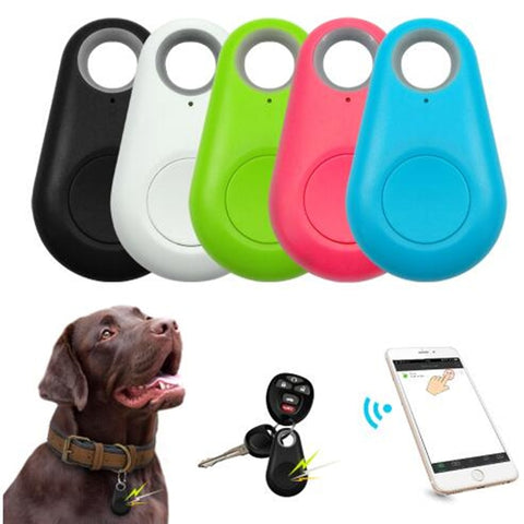 Pet Smart GPS Tracker Mini Anti-Lost Waterproof Bluetooth Locator Tracer For Pet Dog Cat Kids Car Wallet Key Collar Accessories